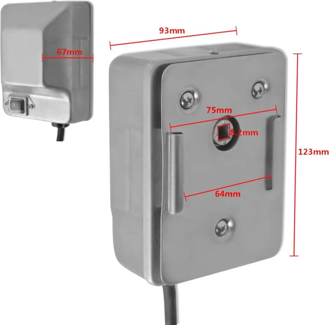 Rotisor electric VidaXL 42247 (Inox)