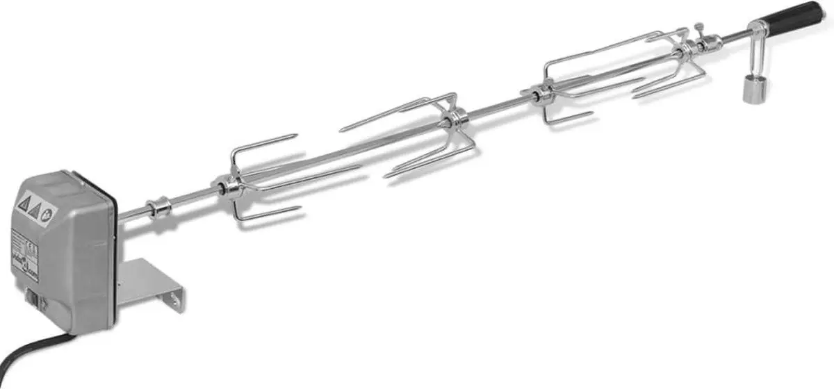 Rotisor electric VidaXL 42247 (Inox)