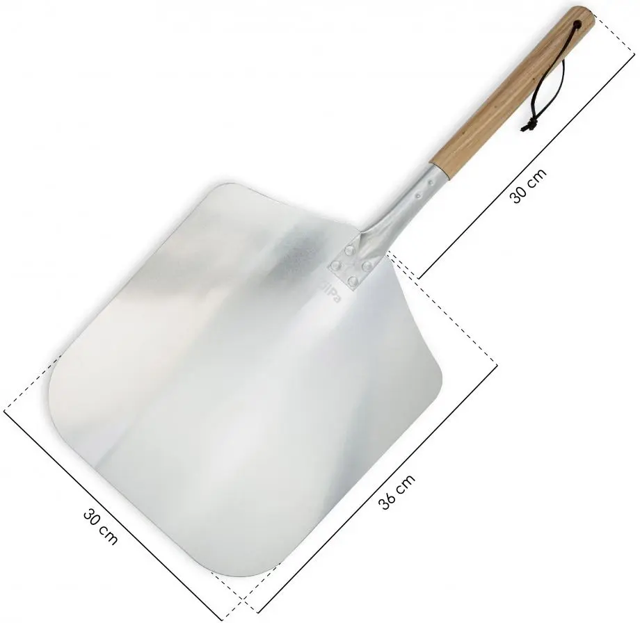 Spatula pentru pizza ZiiPa 22-005 (Silver/Wood) - 3