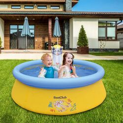 Детский надувной бассейн SunClub 12011 (Yellow/Blue) Thumb