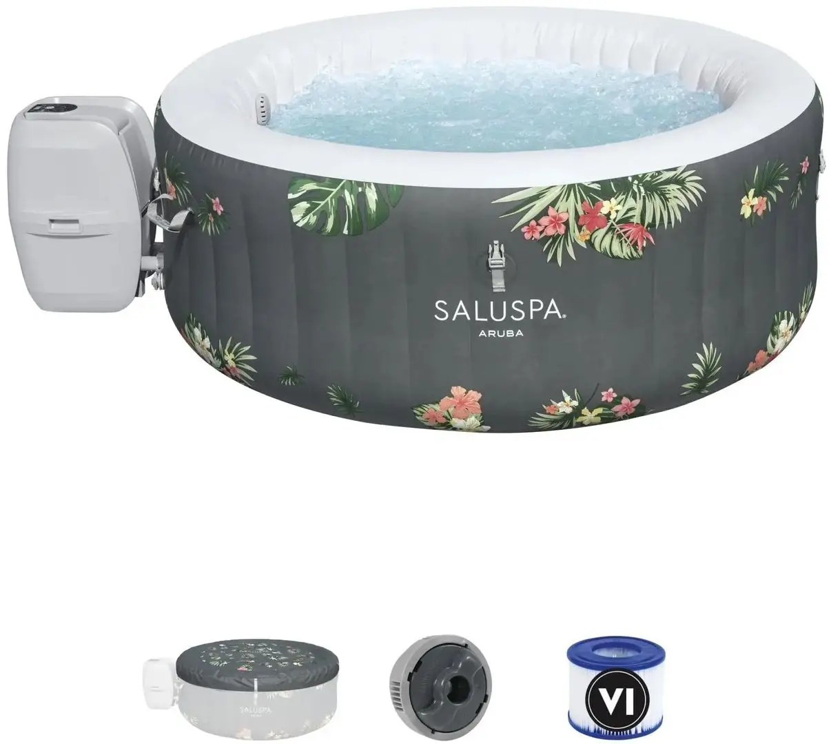 Надувной СПА джакузи Bestway SaluSpa Aruba AirJet 60061BW