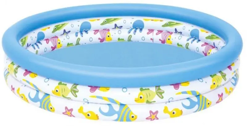 Piscina gonflabila pentru copii Bestway 51009 (White/Blue)