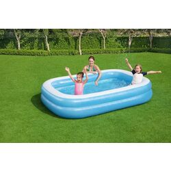 Piscina gonflabila pentru copii Bestway 54006 BW (Blue/White) Thumb