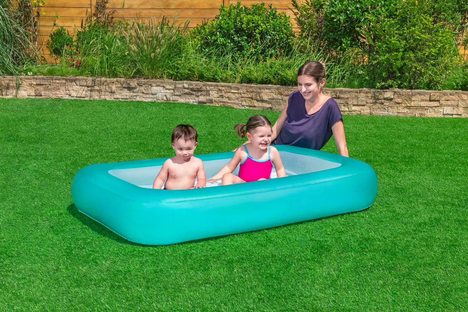 Детский надувной бассейн Bestway Aquababes 51115 (Blue)