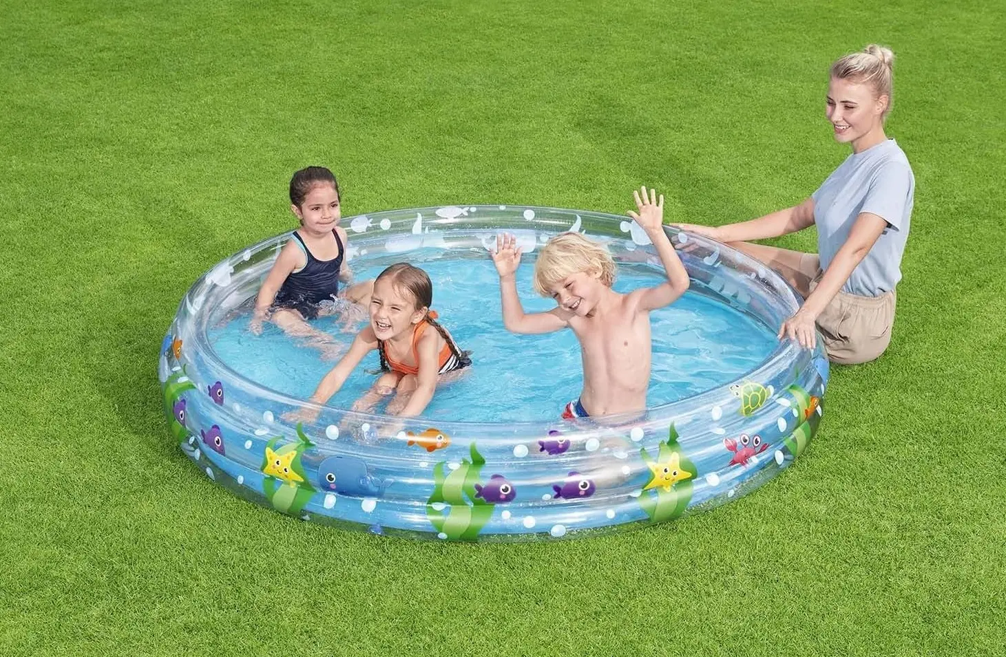 Piscina gonflabila pentru copii Bestway Deep Dive 51005 (Blue)