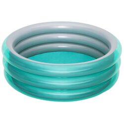 Детский надувной бассейн Bestway Metallic 51042BW (Turquoise/Grey)