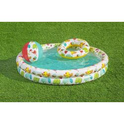 Piscina gonflabila pentru copii Bestway Play Pool Set 51124 (Multicolour) Thumb