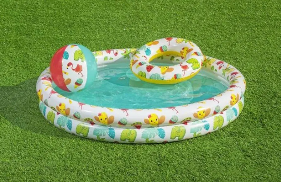 Piscina gonflabila pentru copii Bestway Play Pool Set 51124 (Multicolour)