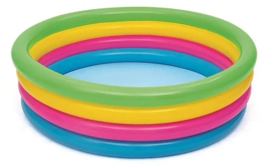 Детский надувной бассейн Bestway Rainbow 51117 (Multicolour)