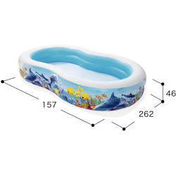 Детский надувной бассейн Bestway Sea Ground 54118BW (Multicolour) Thumb