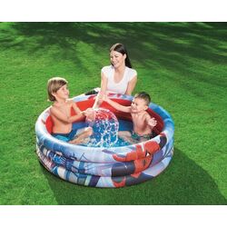 Детский надувной бассейн Bestway Spider-Man 98018BW (Blue/Red) Thumb