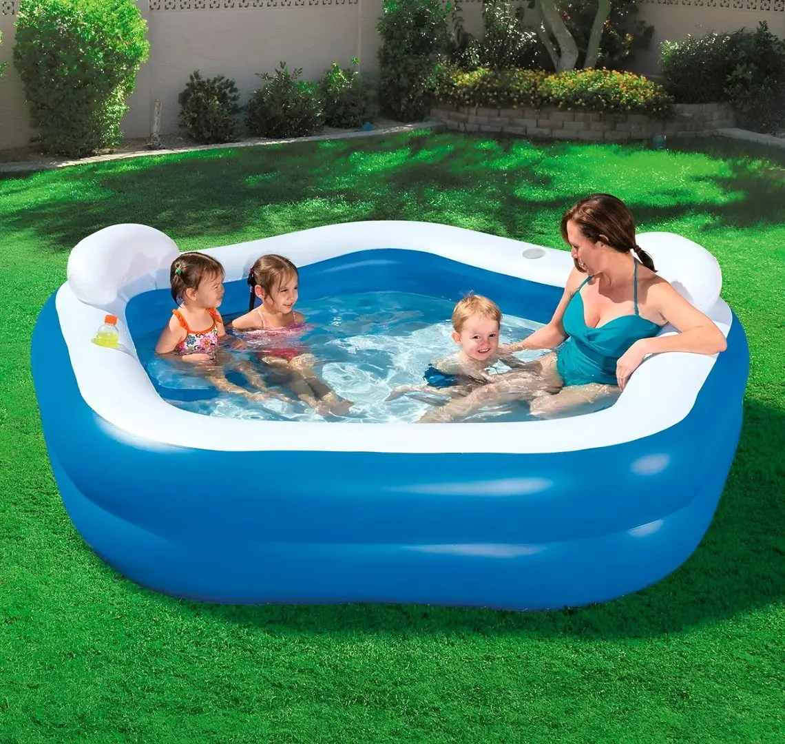 Надувной бассейн Bestway 54153 (Blue/White) - 6