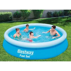 Piscina gonflabila Bestway Fast Set 57273 (Blue/White) Thumb