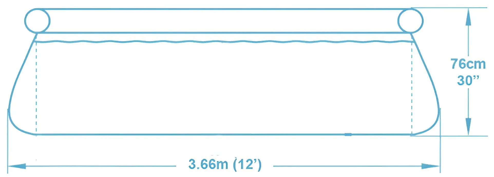 Piscina gonflabila Bestway Fast Set 57274 (Blue/White)