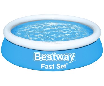 Надувной бассейн Bestway Fast Set 57274 (Blue/White)