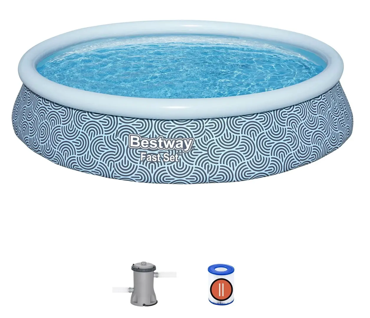 Piscina gonflabila Bestway Fast Set 57376BW