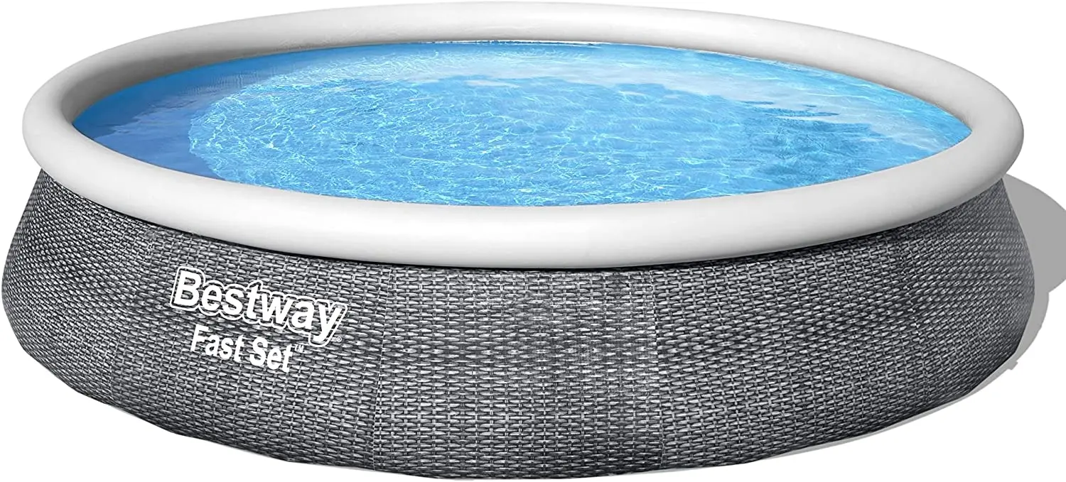Piscina gonflabila Bestway Fast Set 57445 BW (Grey)