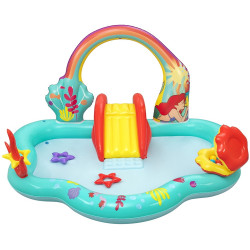Piscina-centru de joaca gonflabil Bestway Disney Little Mermaid 91097BW (Multicolour) Thumb