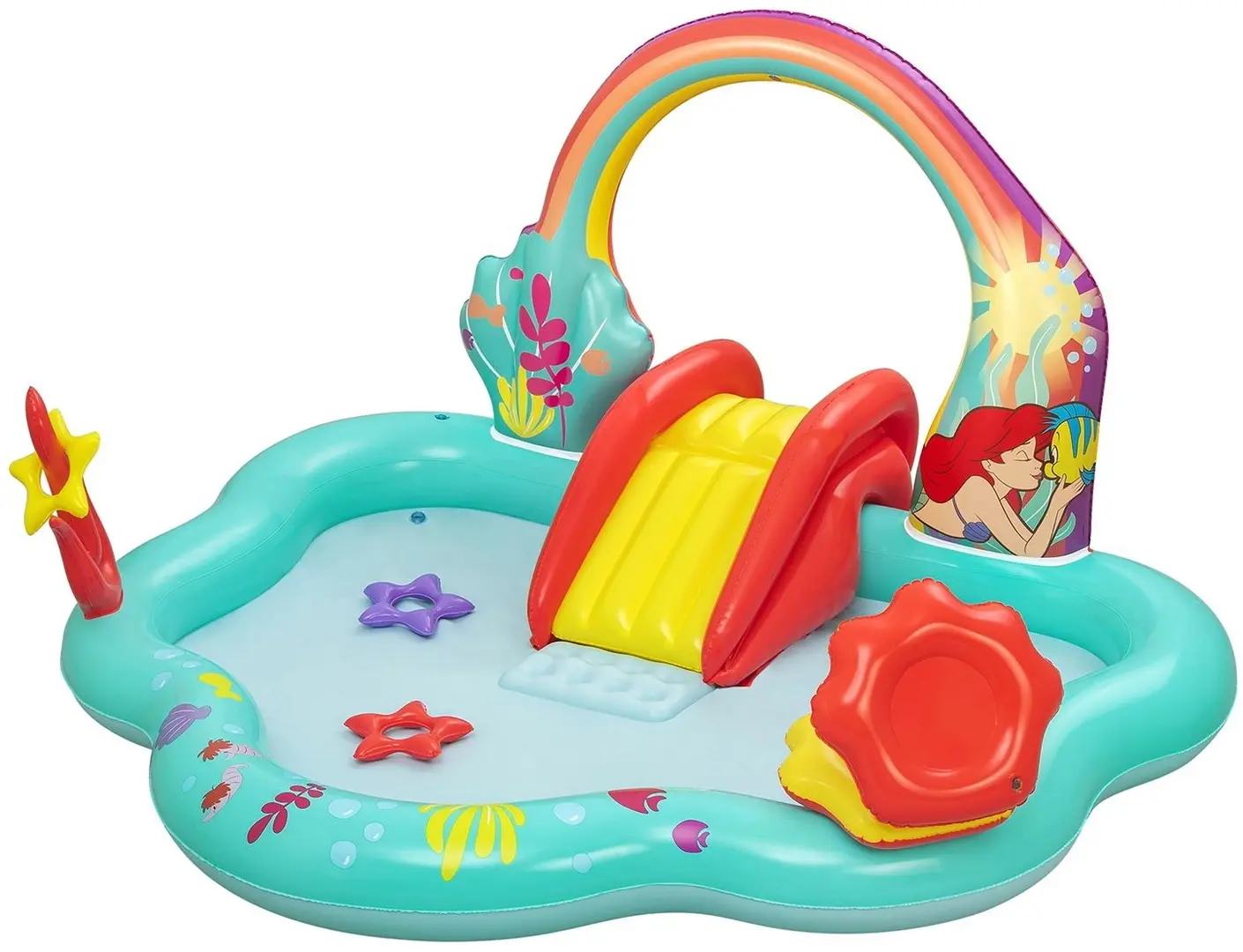 Piscina-centru de joaca gonflabil Bestway Disney Little Mermaid 91097BW (Multicolour)