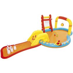 Piscina-centru de joaca gonflabil Bestway Little Champions 53068 (Orange)
