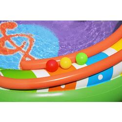 Piscina-centru de joaca gonflabil Bestway Music 53117 (Green/Purple) Thumb