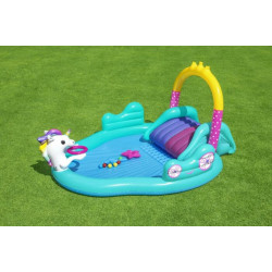 Centru de joaca gonflabil Bestway Magical Unicorn 53097BW (Blue) Thumb