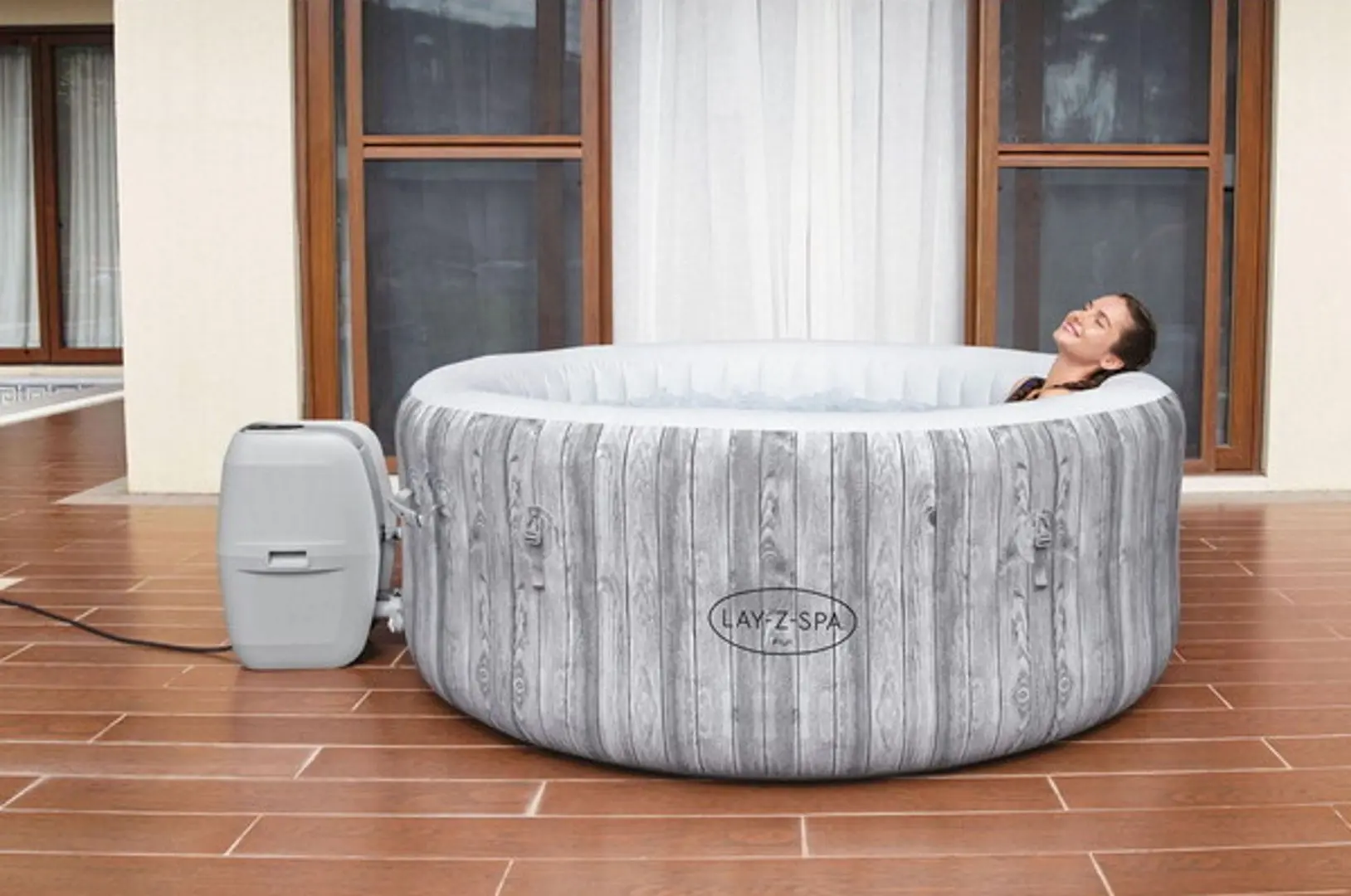 Jacuzzi Bestway Fiji AirJet 60085BW (Grey)