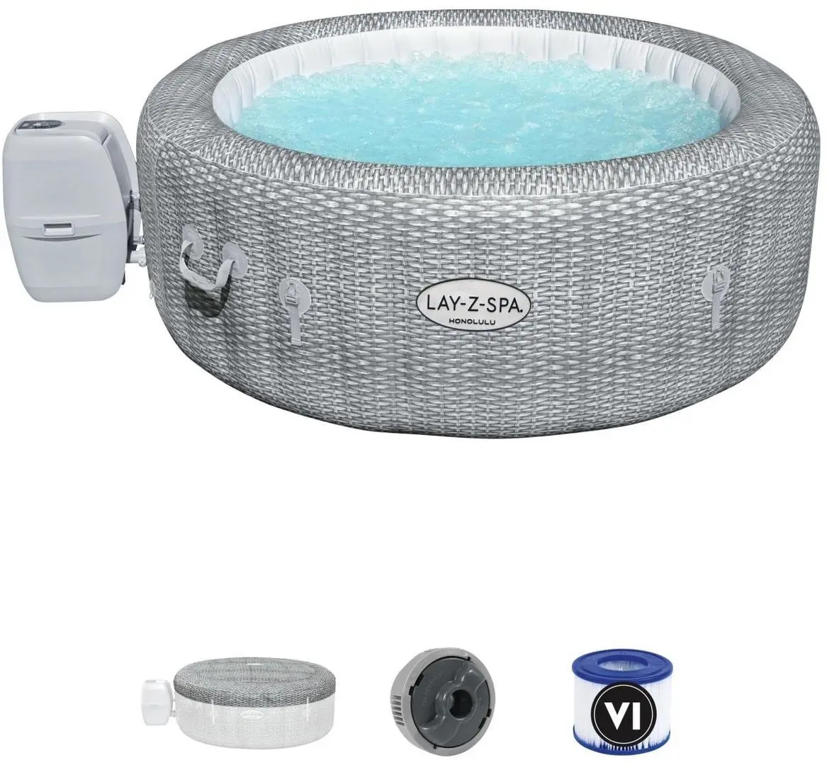 Jacuzzi SPA gonflabil Bestway Honolulu AirJet 60019BW