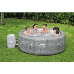 Jacuzzi SPA gonflabil Bestway Honolulu AirJet 60019BW Thumb
