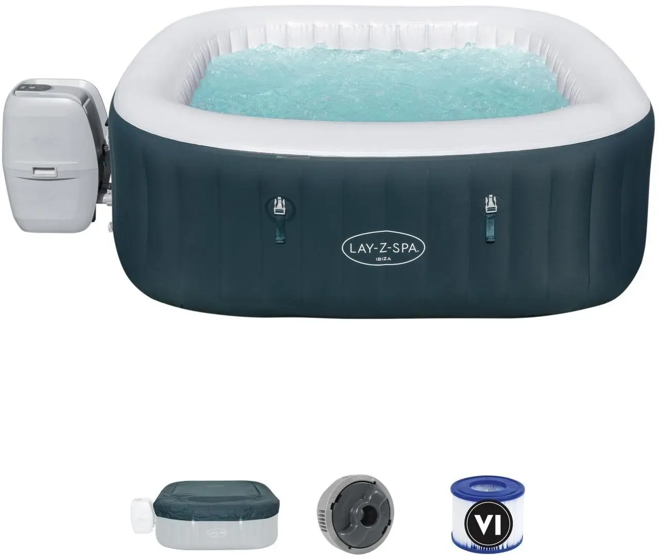 Jacuzzi SPA gonflabil Bestway Ibiza AirJet 60015BW