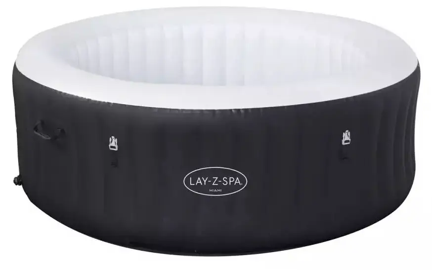 Jacuzzi Bestway Lay-Z Miami Airjet (Black/White)