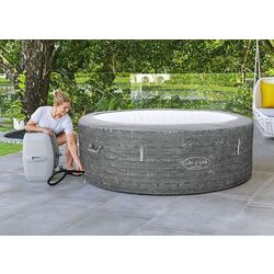 Надувной СПА джакузи Bestway Lay-Z-Spa Budapest AirJet 60179 (Grey) Thumb