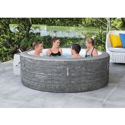 Надувной СПА джакузи Bestway Lay-Z-Spa Budapest AirJet 60179 (Grey) Thumb