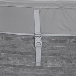 Надувной СПА джакузи Bestway Lay-Z-Spa Budapest AirJet 60179 (Grey) Thumb