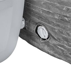 Надувной СПА джакузи Bestway Lay-Z-Spa Budapest AirJet 60179 (Grey) Thumb
