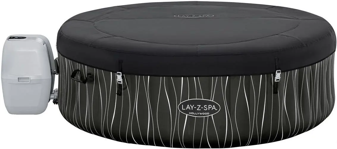 Jacuzzi SPA Bestway Lay-Z-Spa Hollywood AirJet 60059 (Black/White)