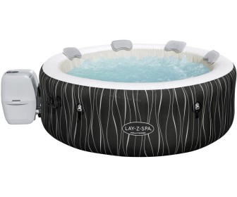 Надувной СПА джакузи Bestway Lay-Z-Spa Hollywood AirJet 60059 (Black/White)