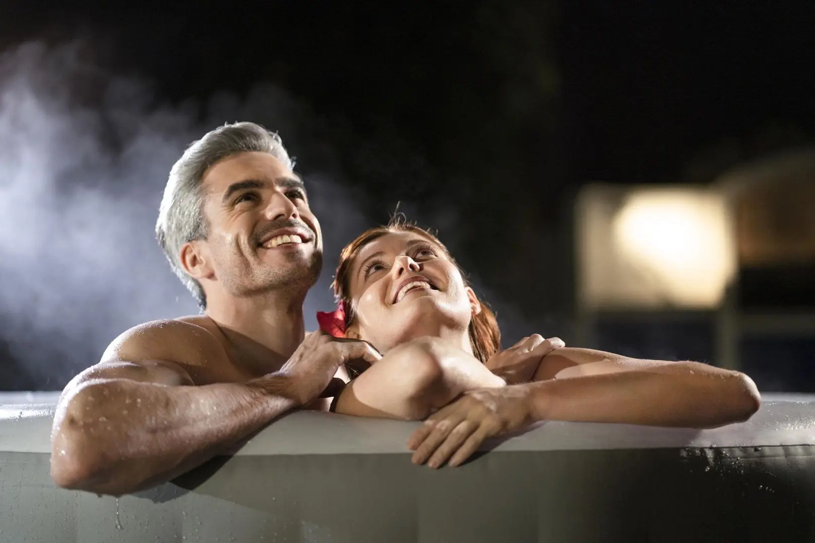 Jacuzzi Bestway Lay-Z-Spa St.Lucia AirJet 60037BW (Grey)