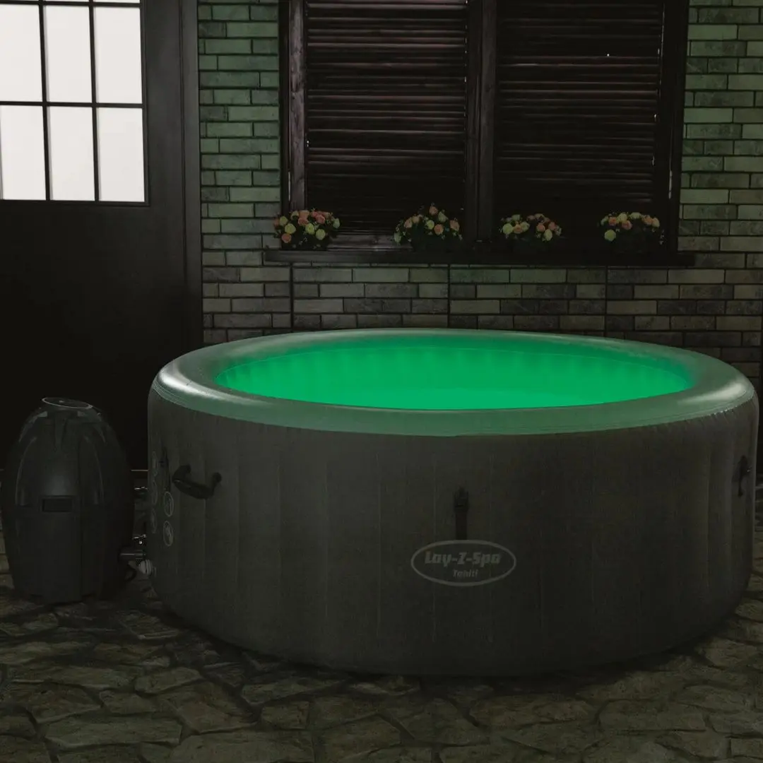 Jacuzzi Bestway Lay-Z-Spa Tahiti AirJet 60007BW (Grey)