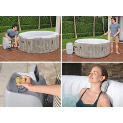 Jacuzzi Bestway Madrid AirJet 60055BW (Brown) Thumb