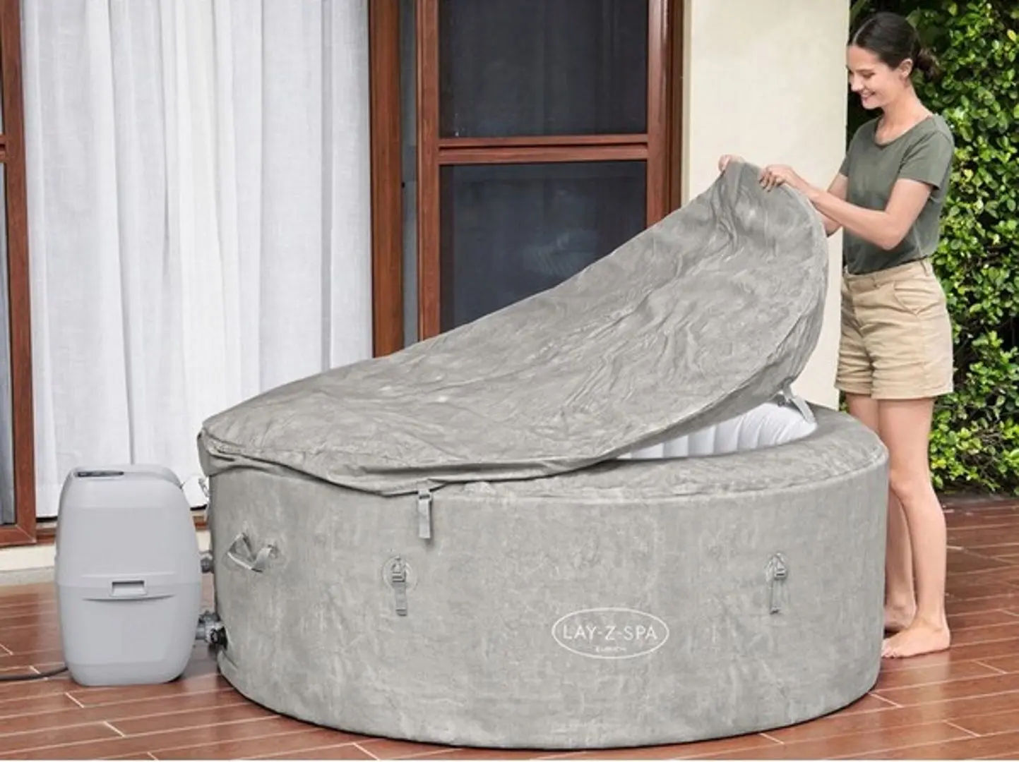 Jacuzzi Bestway Zurich AirJet 60065BW (Grey)