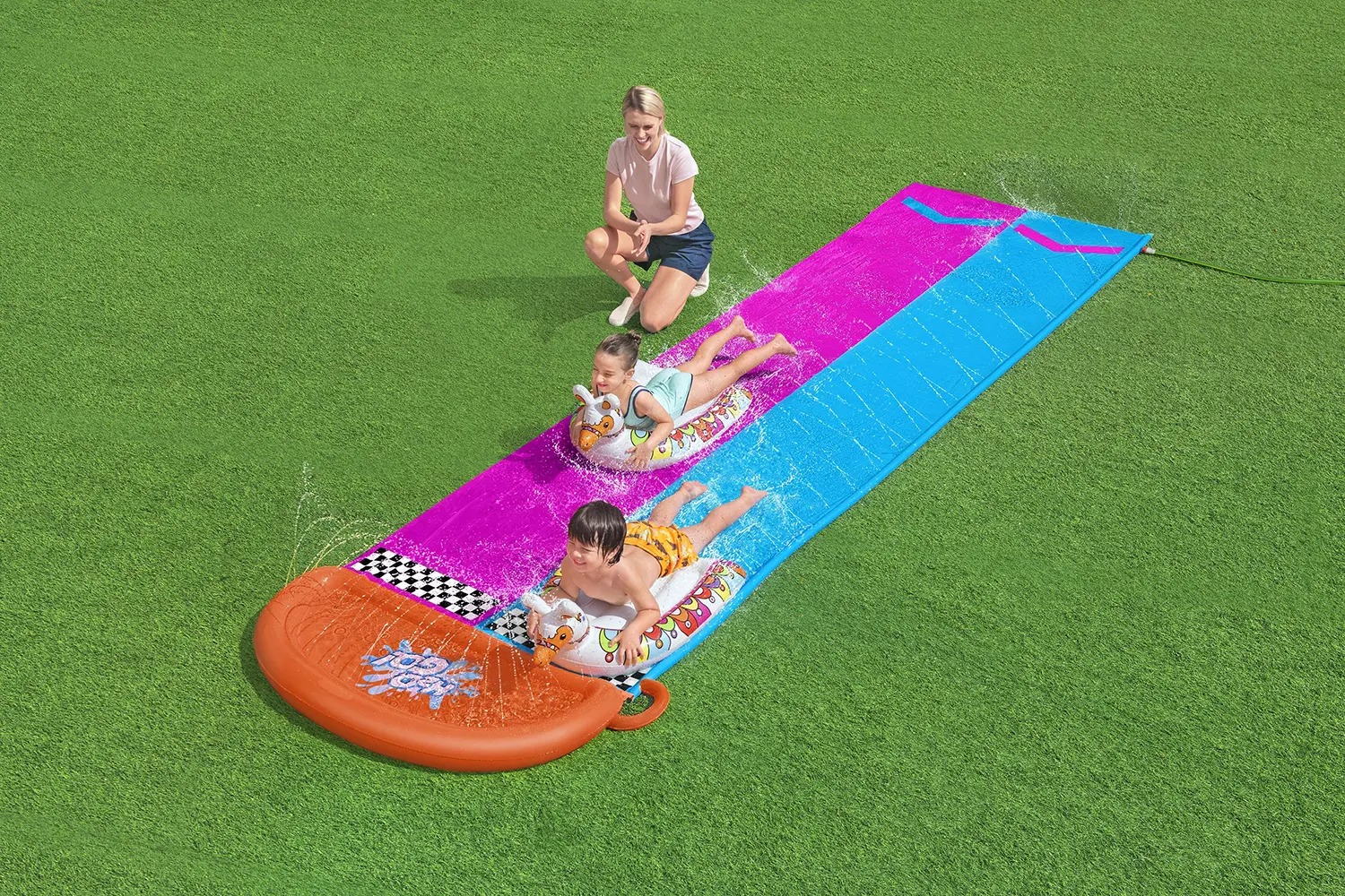 Водная дорожка Bestway H2O GO Lama 52320 (Pink/Blue)