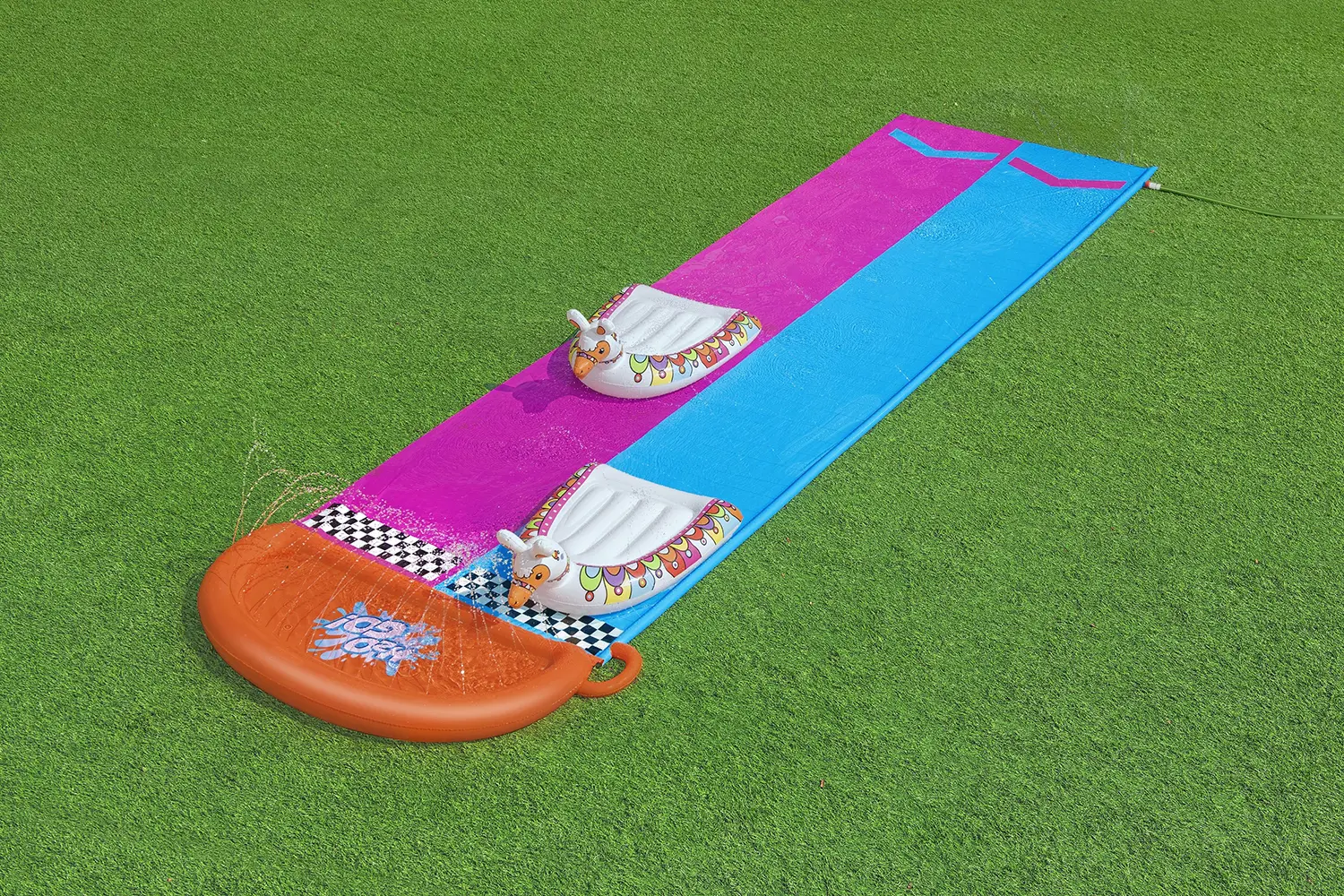 Водная дорожка Bestway H2O GO Lama 52320 (Pink/Blue)