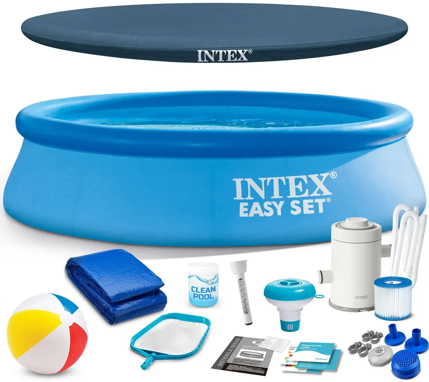 Бассейн Intex 28108 (Blue) - 3