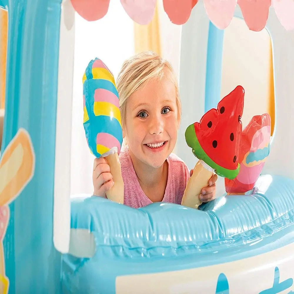 Piscina-centru de joacă Intex Ice Cream 48672 (Blue) - 6