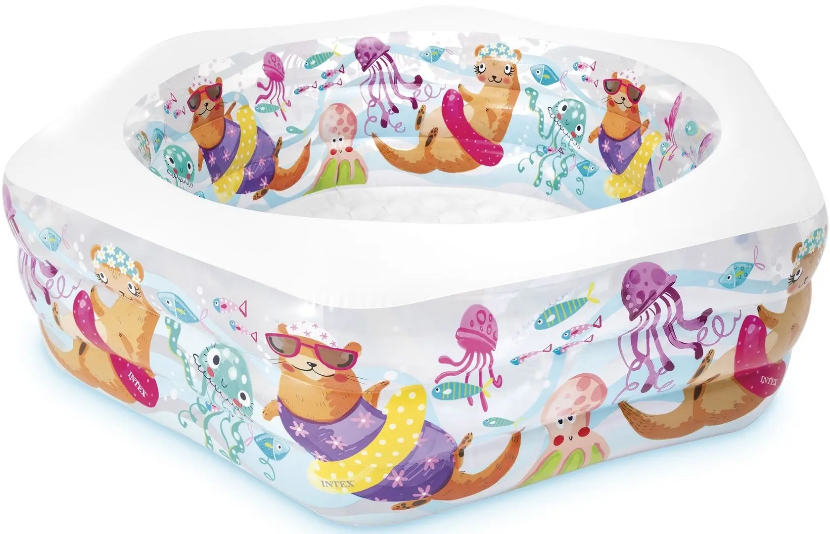 Piscina gonflabila pentru copii Intex Aquarium 56493 (White)