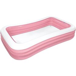 Детский надувной бассейн Intex Bath 58487 (White/Pink) Thumb