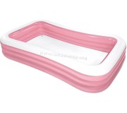 Детский надувной бассейн Intex Bath 58487 (White/Pink)