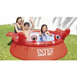 Piscina gonflabila pentru copii Intex Crab Easy Set 26100 (Orange) Thumb
