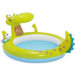 Детский надувной бассейн Intex Crocodile 57431 (Green/Blue)